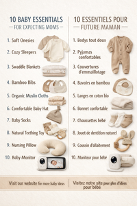 10 idées cadeaux pour future maman – indispensables pour préparer bébé