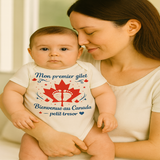 Mon Premier Gilet - Bienvenue au Canada (0-12 mois)