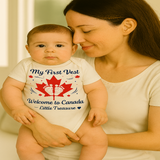 Mon Premier Gilet - Bienvenue au Canada (0-12 mois)