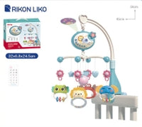 Mobile musical bébé avec projection d’étoiles et télécommande