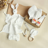 Coffret Cadeau Naissance Bébé – Doudou Lapin & Chaussons Douceur