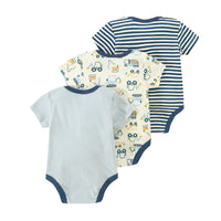Ensemble en Coton pour Bébé – Confort Été 0–1 an