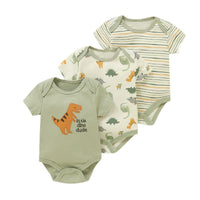 Ensemble en Coton pour Bébé – Confort Été 0–1 an