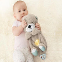 Peluche apaisante respirante bébé – Lumière douce & sons calmants