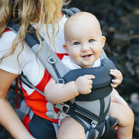Le porte-bébé américain lombaire est facile à sortir, avant et arrière, à double usage, moulant horizontalement, léger, multifonctionnel