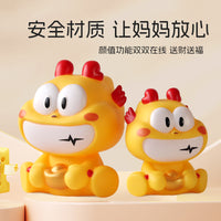 LED Night Light Cute Glow Toy Little Rabbit Light Room Bedside Light Ornament Glued New Creative Gift