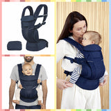 Le porte-bébé américain lombaire est facile à sortir, avant et arrière, à double usage, moulant horizontalement, léger, multifonctionnel