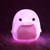 LED Night Light Cute Glow Toy Little Rabbit Light Room Bedside Light Ornament Glued New Creative Gift