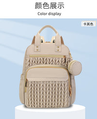 Livraison transfrontalière de serviettes couches, sacs à dos explosifs, sacs pour bébé à la mode, sacs de voyage imperméables, sacs multi-poches pour maman et bébé peuvent être suivis