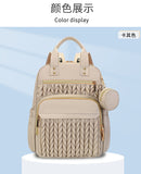 Livraison transfrontalière de serviettes couches, sacs à dos explosifs, sacs pour bébé à la mode, sacs de voyage imperméables, sacs multi-poches pour maman et bébé peuvent être suivis