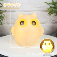 LED Night Light Cute Glow Toy Little Rabbit Light Room Bedside Light Ornament Glued New Creative Gift