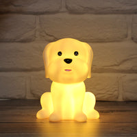 LED Night Light Cute Glow Toy Little Rabbit Light Room Bedside Light Ornament Glued New Creative Gift