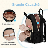 Le Raffiné est un essentiel du quotidien pour les parents qui souhaitent allier style, organisation et durabilité. Conçu en nylon matelassé avec une couture torsadée élégante, il offre une allure premium tout en restant incroyablement pratique.