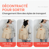 L'Élégance Sac à langer Multifonctionnel Mamans et Bébés