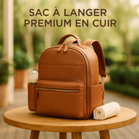 👜 Premium Sac à Couches Premium Pu – Élégance et Organisation