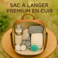👜 Premium Sac à Couches Premium Pu – Élégance et Organisation