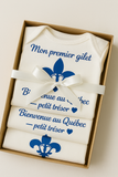 Mon Premier Gilet - Bienvenue au Québec (0-12 mois)