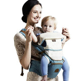 👶 Ergonomic 6 - in - 1 Baby Carrier with Hip Seat – Breathable, Secure & Stylish - Kid Baby shop
