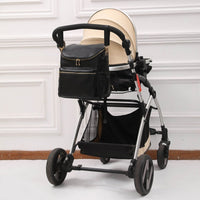 Factory spot direct supply PU mommy bag multi - functional hot sale mother and baby bag waiting bag thermal insulation mommy bag - Kid Baby shop