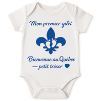 Mon Premier Gilet - Bienvenue au Québec (0-12 mois)