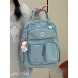 Large capacity mommy backpack women's lightweight mother and baby bag waterproof handbag bag campus student multi - functional school bag - Kid Baby shop