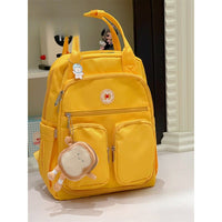 Large capacity mommy backpack women's lightweight mother and baby bag waterproof handbag bag campus student multi - functional school bag - Kid Baby shop