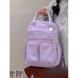 Large capacity mommy backpack women's lightweight mother and baby bag waterproof handbag bag campus student multi - functional school bag - Kid Baby shop