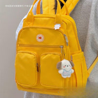 Large capacity mommy backpack women's lightweight mother and baby bag waterproof handbag bag campus student multi - functional school bag - Kid Baby shop