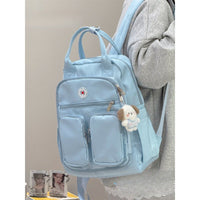 Large capacity mommy backpack women's lightweight mother and baby bag waterproof handbag bag campus student multi - functional school bag - Kid Baby shop