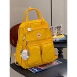 Large capacity mommy backpack women's lightweight mother and baby bag waterproof handbag bag campus student multi - functional school bag - Kid Baby shop