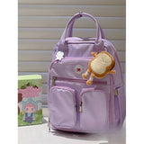 Large capacity mommy backpack women's lightweight mother and baby bag waterproof handbag bag campus student multi - functional school bag - Kid Baby shop