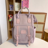 Mommy bag ins hand - held large - capacity high - end sense student outing light travel ladies multifunctional schoolbag - Kid Baby shop