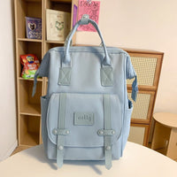 Mommy bag ins hand - held large - capacity high - end sense student outing light travel ladies multifunctional schoolbag - Kid Baby shop