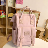 Mommy bag ins hand - held large - capacity high - end sense student outing light travel ladies multifunctional schoolbag - Kid Baby shop