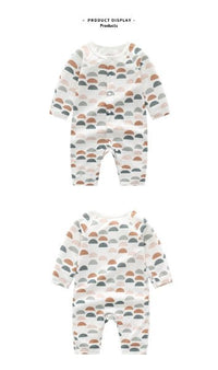 Nordic - Style Baby Sleepsuit – Soft & Natural Comfort - Kid Baby shop
