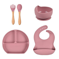 Des repas sans dégâts commencent ici.
Notre set d’alimentation en silicone sans BPA, composé de 5 pièces, est parfait pour la diversification menée par l’enfant — sûr, élégant et facile à nettoyer.- Kid Baby shop