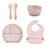Des repas sans dégâts commencent ici.
Notre set d’alimentation en silicone sans BPA, composé de 5 pièces, est parfait pour la diversification menée par l’enfant — sûr, élégant et facile à nettoyer. - Kid Baby shop