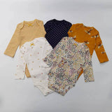 Spring and autumn baby onesies, long - sleeved 5 - piece sets, male and female baby foreign trade exports, high - grade Ha Bao fart clothes, class A cotton - Kid Baby shop