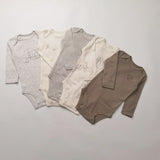 Spring and autumn baby onesies, long - sleeved 5 - piece sets, male and female baby foreign trade exports, high - grade Ha Bao fart clothes, class A cotton - Kid Baby shop