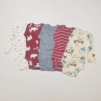 Spring and autumn baby onesies, long - sleeved 5 - piece sets, male and female baby foreign trade exports, high - grade Ha Bao fart clothes, class A cotton - Kid Baby shop