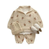 Xiximi automne 100% coton à manches longues 2 pièces ensemble de vêtements nouveau - né bébé vêtements tenues bébé vêtements ensemble - Kid Baby shop